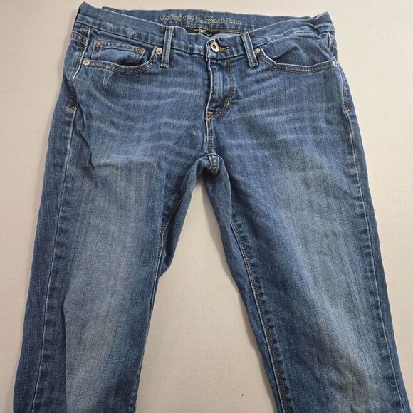 Levi's 421 Jeans Juniors - Women's 9 / 29 Blue Medium Wash Skinny Natural Fade - Picture 12 of 16